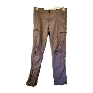 Wrangler Atg Outdoor Terrain Comfort Flex Cargo Pants Size 34x30‎ Gray Mens
